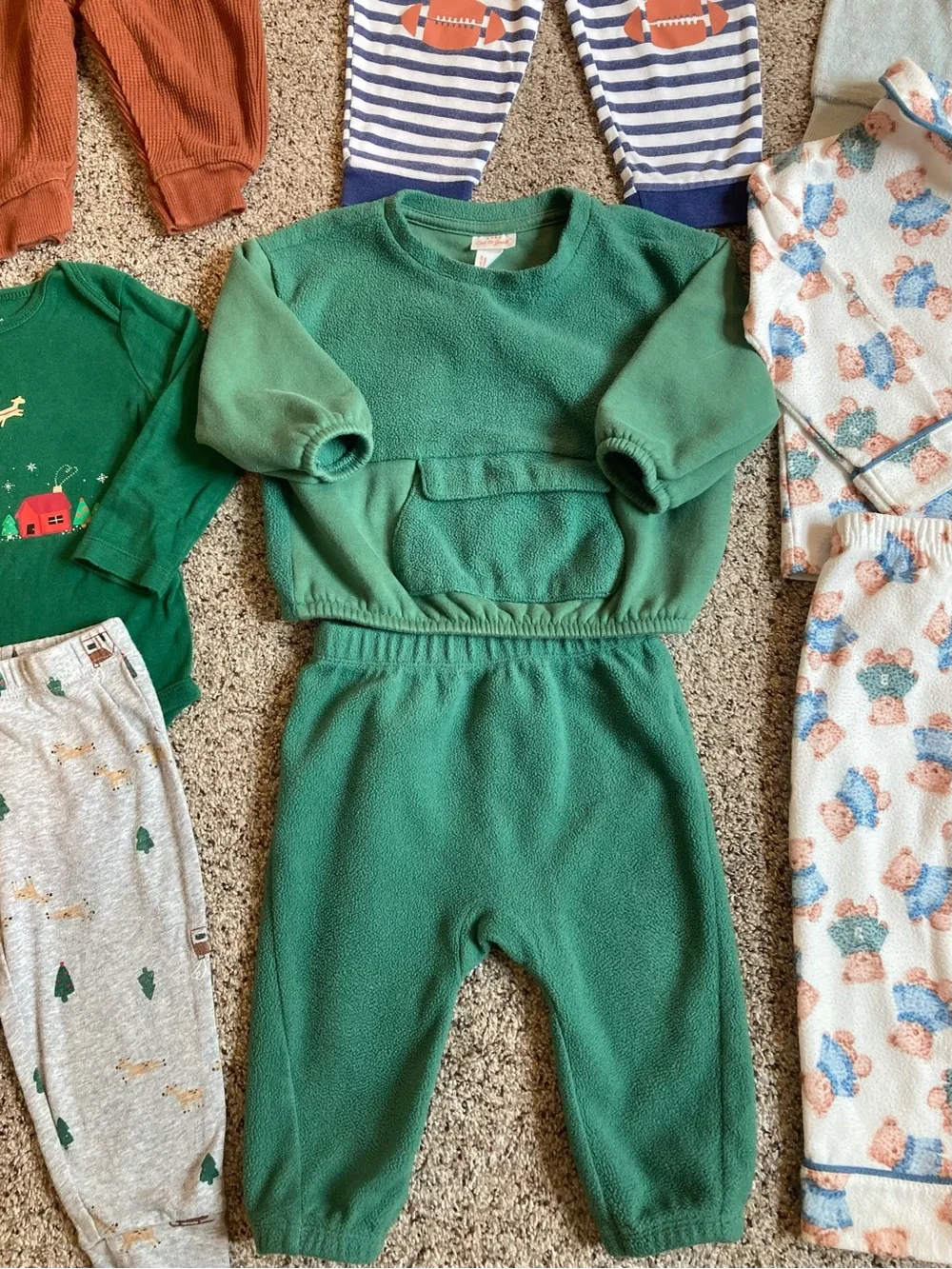 Lot of Baby Boy Fall/Winter Clothes Size 12 Months
